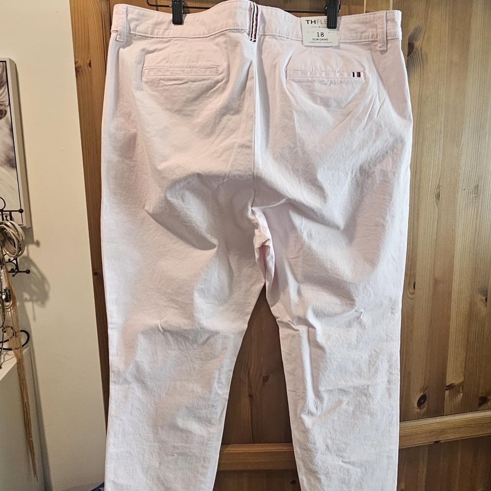 Tommy Hilfiger Light Pink Chino Pants Size 18